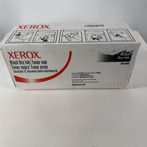NEW Sealed Boxed Xerox Black Dry Ink Toner 6R1049 OEM